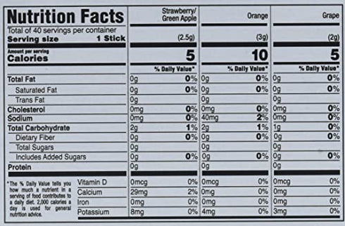 Skittles Singles To Go Variety Pack, 40 Count, Powdered Drink Mix, Zero Sugar, Low Calorie, Includes 4 Flavors: Green Apple, Strawberry, Grape, Orange, 40 Total Servings