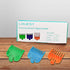 3 Professional Hair Clipper Guards Cutting Guides Fits for Most Wahl Clippers, Color Coded Clipper Combs Replacement - Guard Number: #1/2, 1 and #1 1/2 (Length: 1/16 inch, 1/8 inch and 3/16 inch)