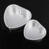2pcs Heart Shaped Cake Pan Aluminum Cake Tray Removable Bottom Wedding Birthday Cheesecake Baking Mold (6+8inch)