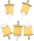 Riyitauto 5pcs 5/16" Fuel Filters Industrial Universal Tractors Cars Trucks Motorcycles RV's gas powered engine Inline Gas Fuel Line