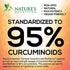 Turmeric Curcumin with Ginger & Glucosamine 2000mg with Black Pepper for Best Absorption, Joint Support, Made in USA, Natural Immune Support, Nature's Turmeric Supplement - 120 Veggie Caps