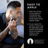 Pacinos Beard Pencil Filler - Water Proof, Long Lasting Coverage & Natural Finish - Beard, Moustache & Eyebrows - Micro-Fork Tip for Seamless Application - Bristle Brush Included(Light Brown)