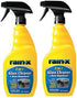 Rain-X 5071268 2-in-1 Glass Cleaner and Rain Repellant - 23 oz, 2- Pack