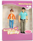 Beverly Hills Doll Collection TM Sweet Li'l Family Dollhouse People Set of 2 Action Figures Set Mom and Dad, Doll House Accessories for Toddlers
