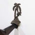 Retro Palm Tree Beer Bottle Opener Wall Mounted and Vintage Stainless Steel Cap Catcher Bin Set for Pop Soda Kitchens Patio Beach (Rustic Coconut)1