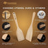 TREEVERU Natural Wooden Spatula for Cooking Nonstick Wooden Turner Flat Wooden Spatula for Pan and Wok Organic Wood Spatula for Kitchen Wood Cooking Tool for Everyday Use (14.1 x 2.8 Inches)