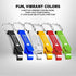 Keychain Bottle Opener - bartender bottle opener - Best Aluminum Bottle/Can Opener - Compact, Versatile & Durable - Vibrant Colors - Premium Keyring Bottle Opener - Ergonomic Design Royal Blue
