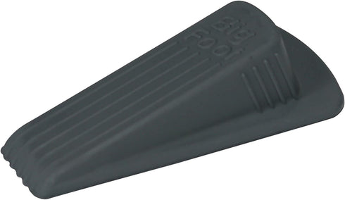 Master Manufacturing 2-Pack Gray Big Foot Door Stop, Heavy Duty Rubber Wedge Design, Made in the USA, Holds Heavy Doors Securely (Pack of 2)