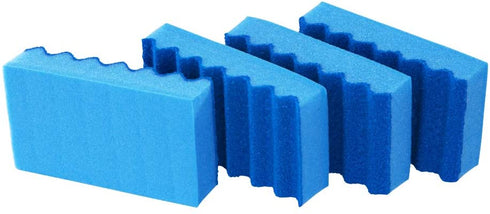 Quickie 2052219 Non-Scratch Multi-Surface Scrubbing Sponge, 6-Pack, 6 Count, Kitchen Sponge