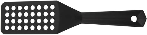 Berndes Spatulas for Non Stick Cookware - Turner Spatula Ergonomically Designed Black Slotted Spatula Turner Nonstick Kitchen Tool