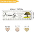 WISIEW Gifts for Grandma Unique - Wooden Family Birthday Reminder Tracker Calendar Board, Family Like Branches As One, Best Christmas, Mothers Day, Birthday Presents Ideas for Mom Dad from Daughter Son