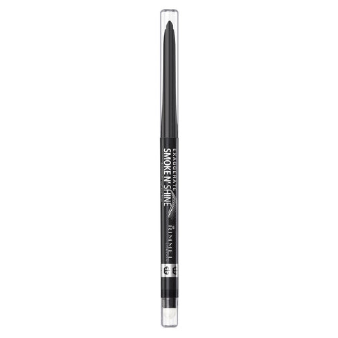 Rimmel Exaggerate Smoke'N Shine Eyeliner, 001/Little Black Smokey, 0.008 Fluid Ounce, Pack of 1
