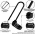 Kurtzy 4 Digit Combination Padlock - 16cm/6 inch with Long Shackle - Heavy Duty Outdoor Waterproof Lock with Resettable Code - Pad Lock for Bicycles, Gates, Mountain Bike, Gym, School, Shed & Lockers
