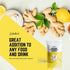 Ginger Shots with Turmeric - 80 Shots - Curcumin, Cayenne Pepper & Vitamin C - No Sugar - Ginger Powder Drink