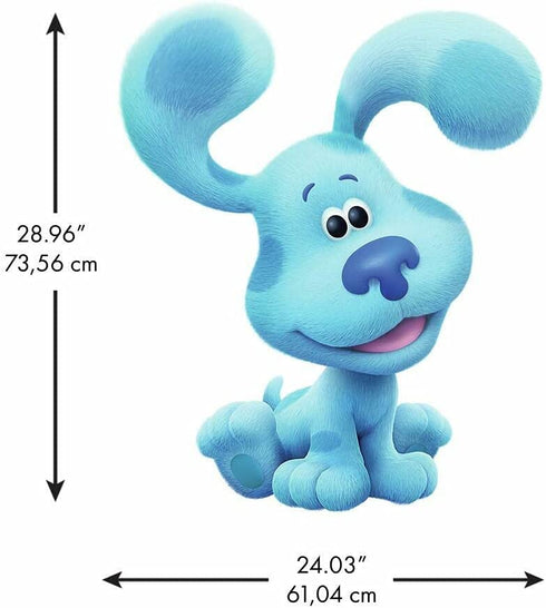 RoomMates RMK4882GM Blue's Clues Giant Peel and Stick Wall Decals
