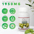 Kailash Herbals Organic Haritaki Capsules -100 Capsules-1950mg Detoxification & Rejuvenation - Improve Digestion, Internal Cleansing | -Terminalia chebula | Vegan, Non-GMO, Gluten-Free