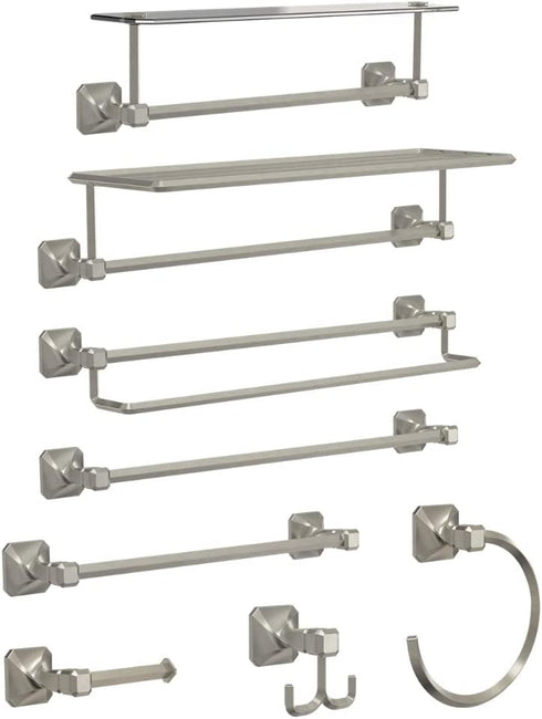 Franklin Brass NAP46-SN Napier Towel Ring, Satin Nickel