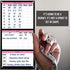 Dry Erase Workout Calendar Planner - Pink Workout Planner for Women with a Fitness Calendar, Exercises, Goals, Fitness Planner Notes Section and More. Workout Whiteboard