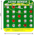 Green Auto Backseat Bingo Pack of 4 Bingo Cards Great For Family Vactions Car Rides and Road Trips