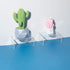 IHOMECOOKER 12 Pack Clear Acrylic Display Stand Crafts Stand Cupcake Risers 4" x 3''x 2''