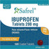 Safrel Ibuprofen Tablets 200 mg (NSAID), 500 Count, Pain Reliever/Fever Reducer | Toothache, Headache, Muscle Aches, Menstrual Cramps, Back & Arthritis Pain Relief | Value Pack