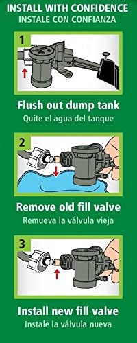 Fluidmaster 703AP4 Specialty Toilet Fill Valve for Glacier Bay and Niagara Conservation Flapperless Toilets