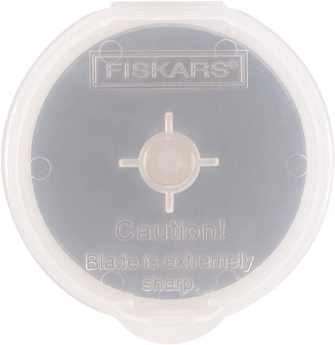 Fiskars 193730-1004 Straight Rotary Replacement Blades, 60mm, 5 Pack , Silver