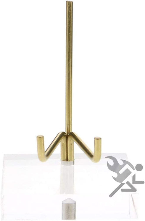 OnFireGuy 3-1/2" Adjustable Metal Arm Display Stand Easel with Acrylic Base