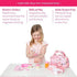 Melissa & Doug Mine to Love Time to Eat Doll Accessories Feeding Set (8 pcs) , Pink