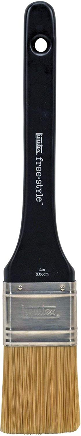 Liquitex 1300602 Professional Freestyle Large Scale Brush, Universal Flat 2-inch, Black