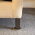 Duck Brand 284857 Plastic Carpet Furniture Sliders, 3.5 inch Width, Round, 4 Pack