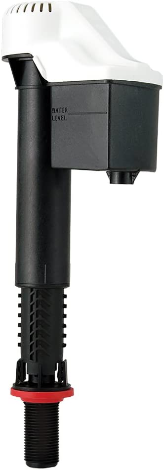 Korky 528 Toilet Fill Valve, Universal, Black