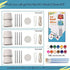 3-Pack DIY Wind Chime Kits- Arts and Crafts for Boys Girls Kids Ages 8-12 4-8 6-8 5-7 3-5, Construct & Paint Birthday Holiday for Kids