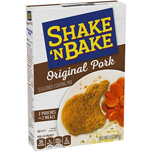 Shake 'N Bake Original Pork Seasoned Coating Mix (2 ct Packets)