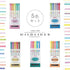 ZEBRA MILD LINER, Double Sided Highlighter, 5 Set (WKT7-5C)