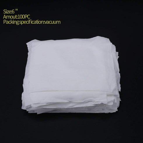 100Pcs/Bag 6 x 6 Inch Microfiber Cleaning Cloth Lint Free Non Abrasive Ultra Soft Cloth for Phone Lens Glasses