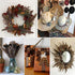 Outuxed 15pcs Natural Turkey Feathers for Crafts, 10-12 Inches Large Feathers for Hat Floral DIY Home Wedding Party Decoration Collection