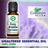 Easy Breathe Essential Oil Blend with Peppermint, Eucalyptus, Clary Sage, Rosemary, Cedar, Aromatherapy by Creation Pharm