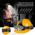 Headlamp Rechargeable, Briignite 8 LED Headlamp Flashlight, 6 Mode USB Rechargeable Headlamp, 5000LM Super Bright Head Light, Waterproof, 270°Wide Beam, Outdoor Hiking, Cycling, Fishing, Camping Gear