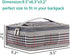 FlowFly Small Insulated Lunch box Portable Soft Bag Mini Cooler Thermal Meal Tote Kit with Handle for Work & School (W&B)