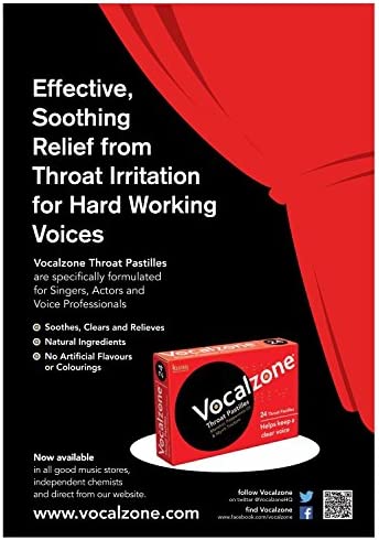 VocalZone Throat Pastilles (24 x 3) Multipack Offer by Vocalzone