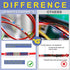 haisstronica 120PCS Solder Seal Wire Connectors-Marine Grade Heat Shrink Wire Connectors-Heat Shrink Butt Connectors-Butt Splice Wire Connectors for Stereo,Electrical with Corrosion and Weatherproof