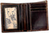 Vintage Dragon Mens Wallet Slim Card Money Purse Wi/ Safe Chain