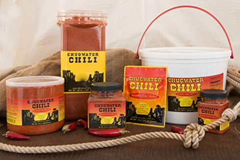 Chugwater Chili | Gourmet Chili Seasoning Mix & Taco Seasoning | 3oz Tub | Wyoming State Championship Chili Recipe | Secret Blend 12 Spices | All Natural, Gluten Free, No MSG & No Preservatives.
