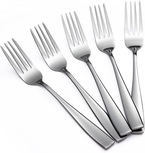 Eslite Staintess Steel Salad Forks Set,6.7-Inch,12-Piece