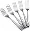 Eslite Staintess Steel Salad Forks Set,6.7-Inch,12-Piece