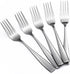 Eslite Staintess Steel Salad Forks Set,6.7-Inch,12-Piece