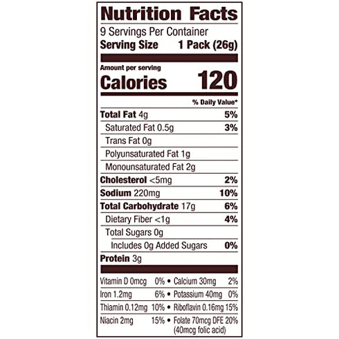 Goldfish Flavor Blasted Crackers, Xtra Cheddar Snack Pack, 0.9 oz, 9-CT Multi-Pack Tray