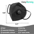 Black Face Mask 10pcs Value Package