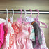 Doll Clothes Hangers for American 18" Dolls - Set of 12 White Butterfly Hangers - Coat Hangers, Holds Shirt, Pants, Skirt - Gifts for Girls